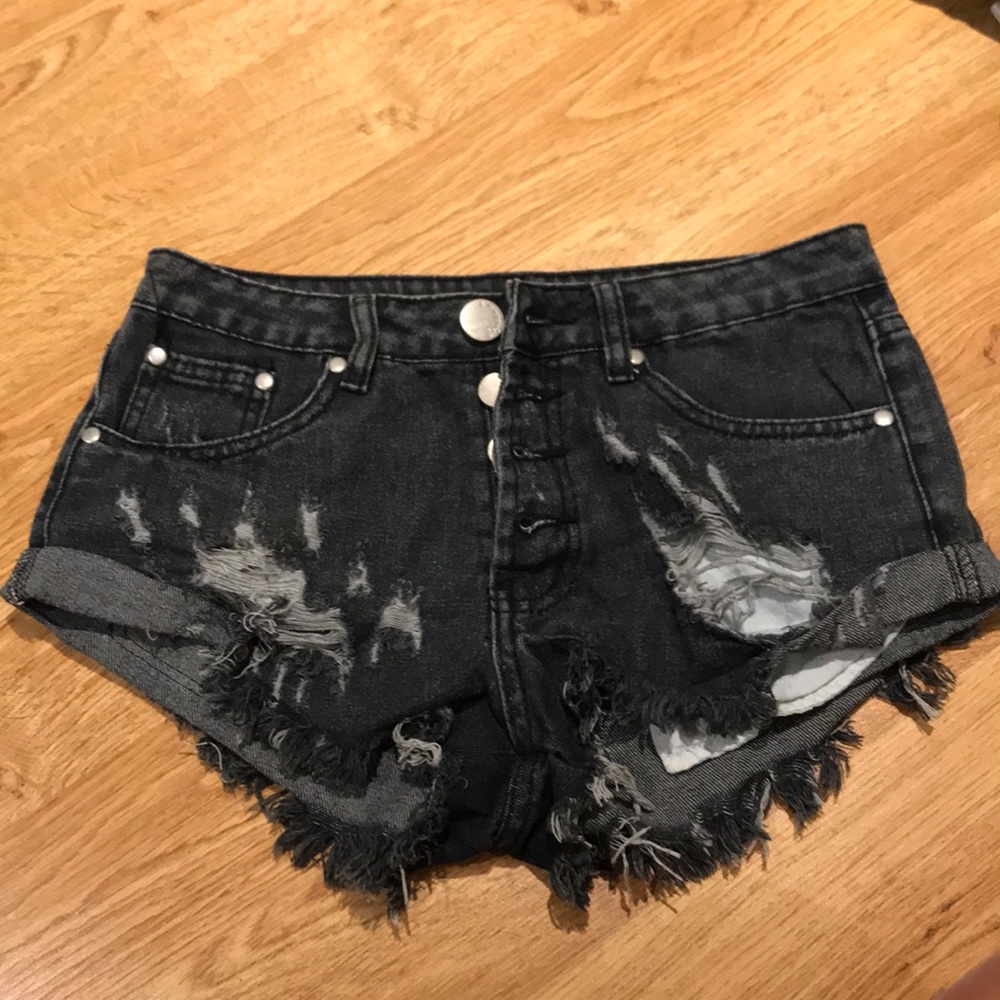 Jean shorts